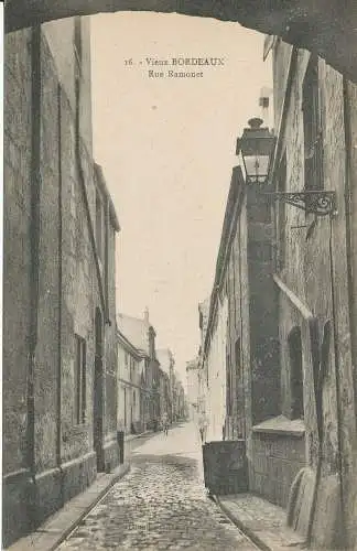 PC37892 Vieux Bordeaux. Rue Ramonet. Nr. 16. B. Hopkins