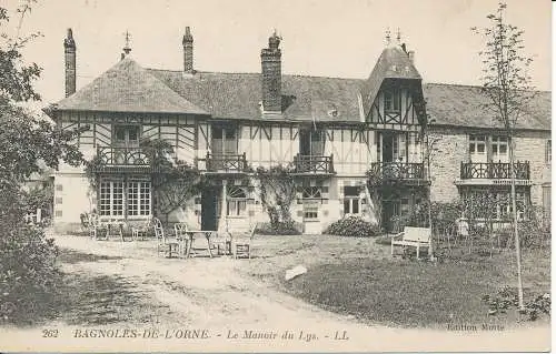 PC40040 Autos von L Orne. Le Manoir du Lys. Levy und Neurdein vereint. Nr. 262. B