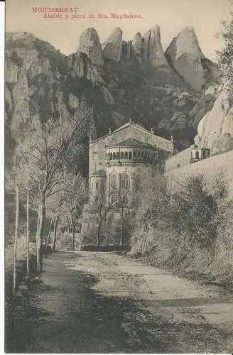 PC37992 Montserrat. Apsis und Picos de Sta. Magdalena. L. Ruca. Nr. 41. B. Hopkins