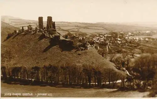 PC41736 Corfe Castle. Judges Ltd. Nr. 9569