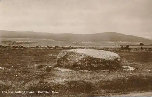 PC41891 Der Cumberland-Stein. Culloden Moor. RP. B. Hopkins