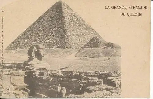 PC39064 Die große Pyramide von Cheobs. Lichtenstern und Harari. Nr. 438