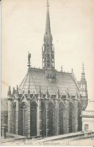 PC38207 Paris. Die Heilige Kapelle. LL. Nr. 107. B. Hopkins