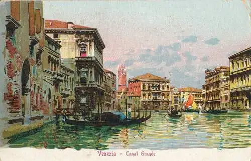 PC41916 Venedig. Canal Grande. Gobbato