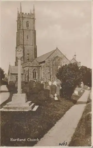 PC41966 Hartland Church. Renshaw. RP