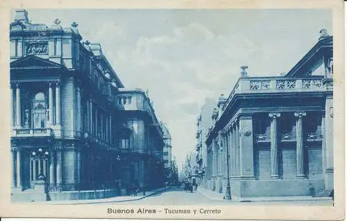 PC38338 Buenos Aires. Tucuman und Cerreto. 1927. B. Hopkins