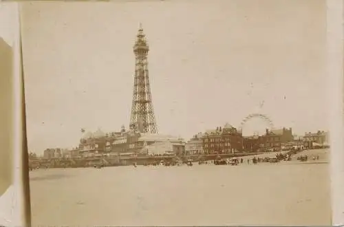 PC41991 Alte Postkarte. Turm in der Nähe des Meeres. 1910. B. Hopkins