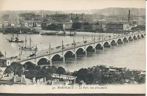 PC37894 Bordeaux. Der Port im Überblick. Nr. 47. B. Hopkins