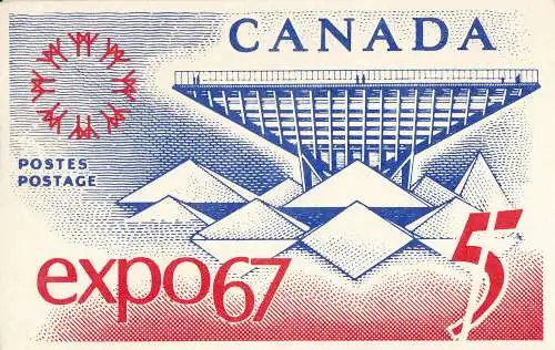 PC41992 Canada Expo 67. Der Queens-Drucker. 1967