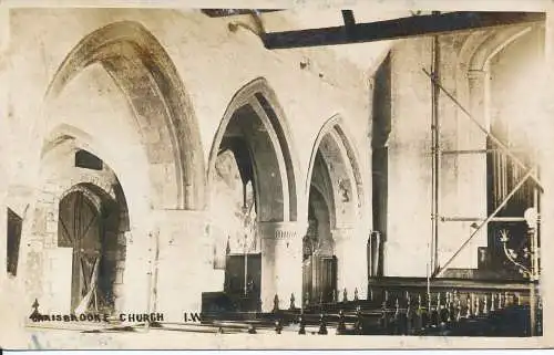 PC42026 Carisbrooke Kirche. I.W. 1915. B. Hopkins