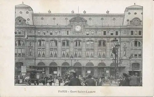 PC38430 Paris. Bahnhof Saint Lazare. B. Hopkins