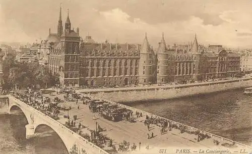 PC42594 Paris. Der Conciergerie. LL. Nr. 571. 1909