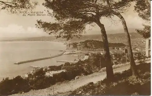 PC39135 Schön. Blick auf den Mont Boron. Levy und Neurdein vereint. Nr. 189