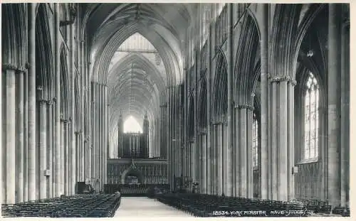 PC41708 York Minster. Schiff. Judges Ltd. Nr. 12834