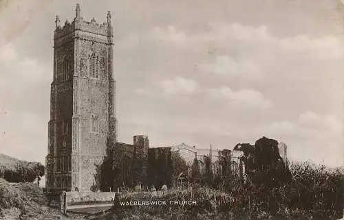 PC41928 Walberswick Church. 1914. B. Hopkins