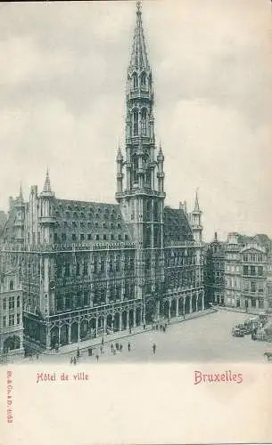 PC42644 Rathaus. Brüssel