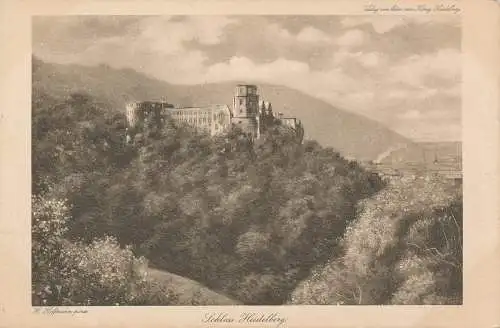 PC41056 Schloss Heidelberg. Hoffmann. Edm. von König. B. Hopkins