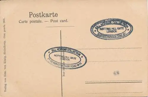 PC41056 Schloss Heidelberg. Hoffmann. Edm. von König. B. Hopkins