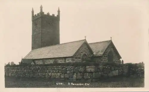 PC41948 S. Sennen Kirche. A. H. Hawke