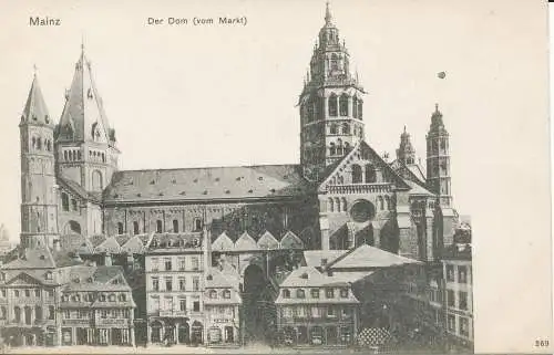 PC40640 Mainz. Der Dom. P. Sieberling. B. Hopkins