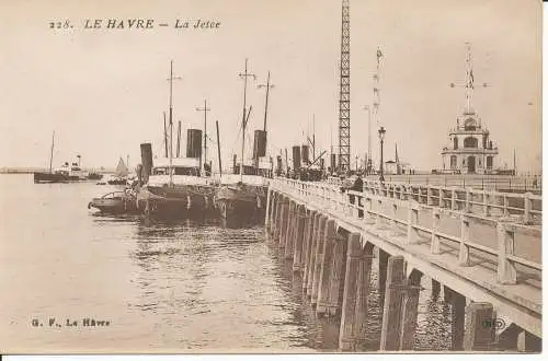 PC38506 Le Havre. La Jetee. Le Havre. Nr. 228. B. Hopkins