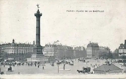 PC42771 Paris. Place de la Bastille. B. Hopkins