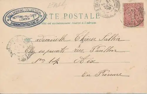 PC42896 alte Postkarte. Blumen. 1904. B. Hopkins