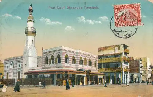 PC38260 Port gesagt. Tessfick Moschee. 1914