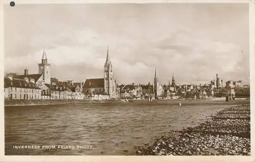 PC41834 Inverness von Friars Shott. RP. 1929. B. Hopkins