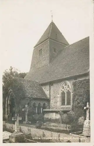 PC42033 Kleine Kirche im Holz. Hollington. B. Hopkins