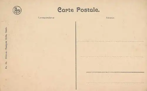 PC38606 Gent. Das Chatelet d Entree du Chateau des Comtes um 1825. D Nach einer