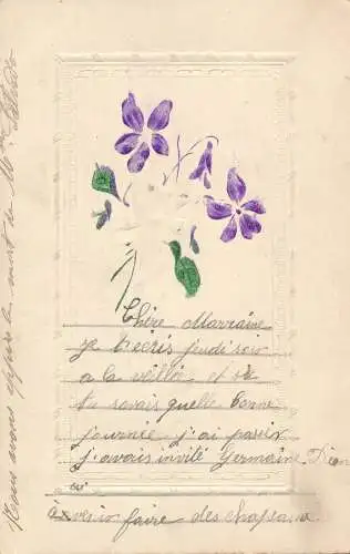 PC42971 alte Postkarte. Blumen. 1907. B. Hopkins