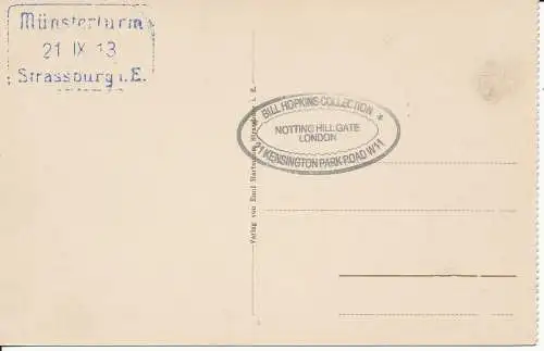 PC38636 Straßburg. Denkmal von Kaiser Wilhelm I. und Kaiserpalast. Emi