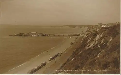 PC42054 Bournemouth von der East Cliff. Judges Ltd. Nr. 42054a