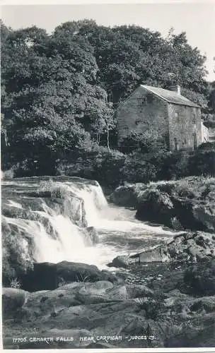 PC41620 Cenarth Falls. In der Nähe von Strickjacke. Judges Ltd. Nr. 17706