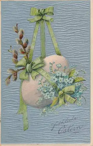 PC42907 Frohliche Ostern. 1908. B. Hopkins