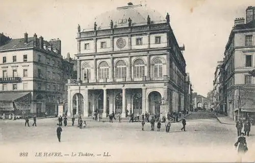 PC42877 Le Havre. Das Theater. Levy Fils. Nr. 282. B. Hopkins