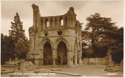 PC41572 Earl Tomb. Dryburgh Abbey. Judges Ltd. Nr. 20449