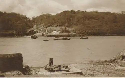 PC42045 River Fal. King Harry Passage. Judges Ltd. Nr. 10895. 1932