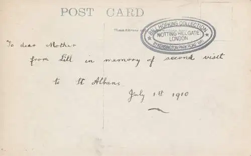 PC42156 Die Abtei. St. Albans. B. Hopkins