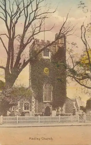 PC42753 Hadley Church. E.W. Berrill