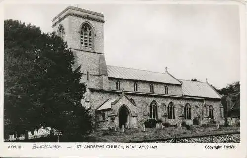 PC44029 St. Andrews Kirche. In der Nähe von Aylsham. Frith