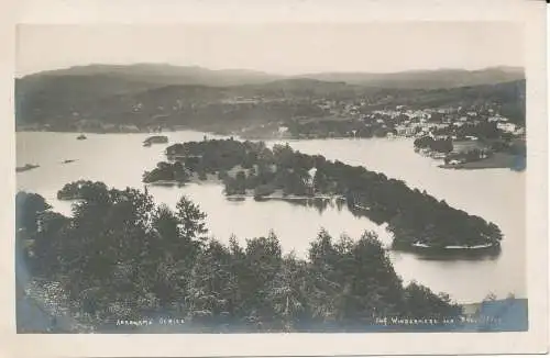 PC44148 Windermere und Belle Isle. Abraham. Nr. 149. RP