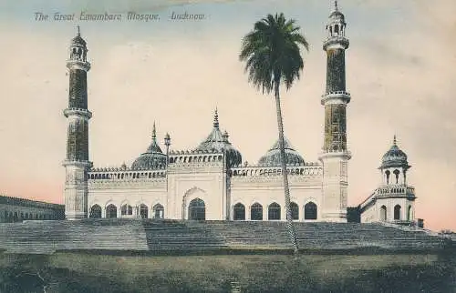 PC42442 Die große Emambara-Moschee. Lucknow. B. Hopkins