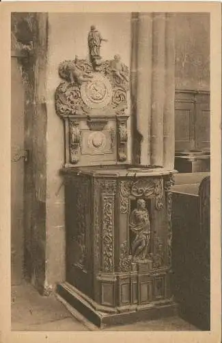 PC39219 Nürnberg. Lorenzkirche. Zunststuhl. F. Schmidt