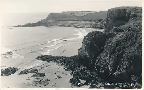 PC42273 Rhossili. Tiers Point. Judges Ltd. Nr. 29661