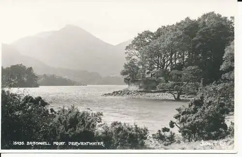 PC44216 Broomhill Point. Derwentwater. Judges Ltd. Nr. 16436. RP