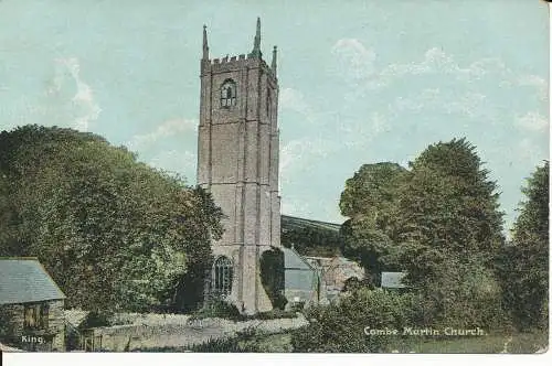 PC44134 Combe Martin Church