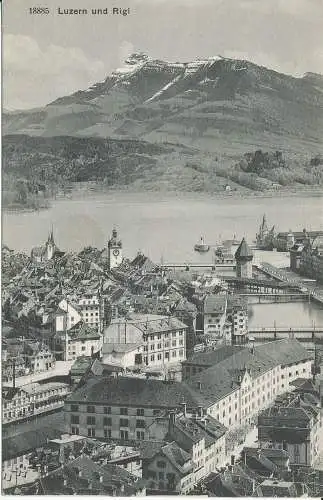 PC38560 Luzern und Rigi. Nr. 18885. B. Hopkins