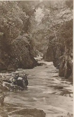 PC42249 Fairy Glen. Bettws Y Coed. Judges Ltd. Nr. 5493